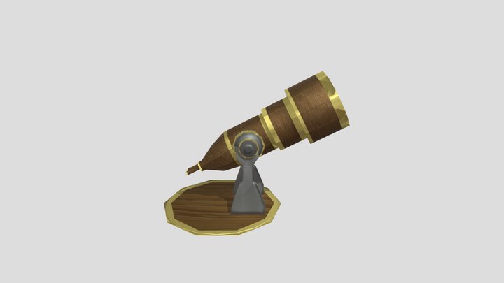 Telescope 3D Model