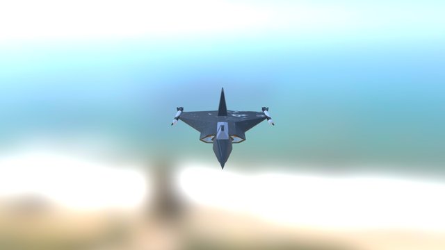 Straaljager 3D Model
