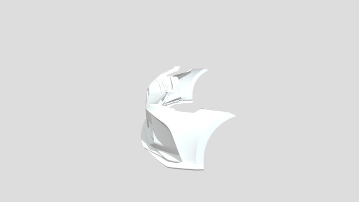 Custom front bumper Ciaz Lumga 3D Model
