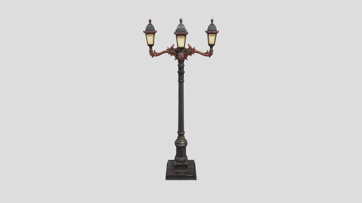 Victorian Nightlight 3D Model