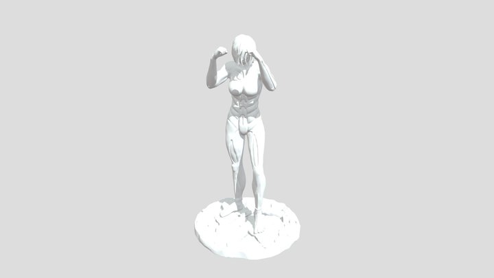 Female Titan 3D Model