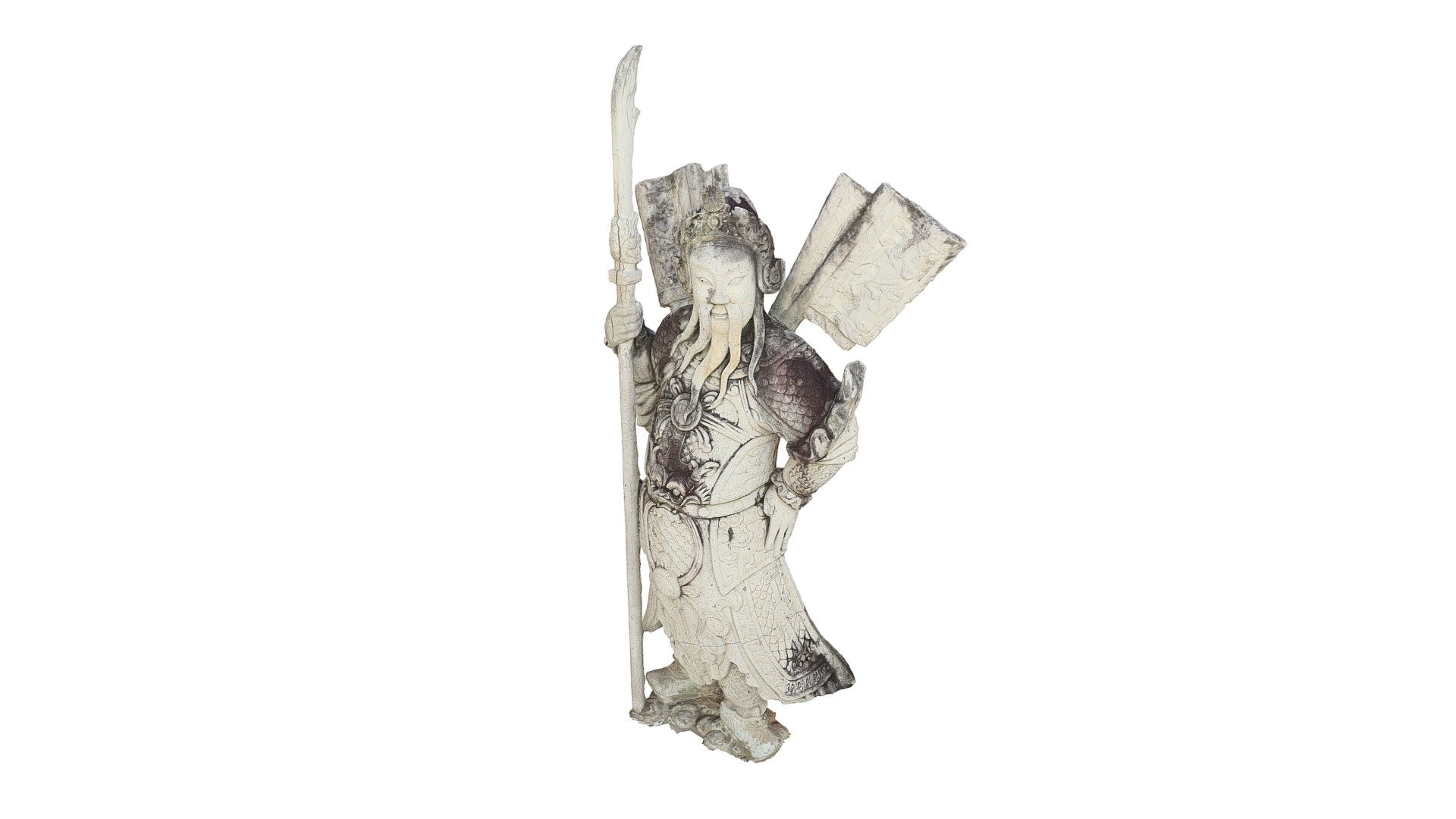 ตุ๊กตาศิลาจีน Chinese stone doll Wat Phol 12