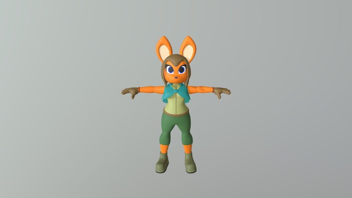 Joan 3D Model