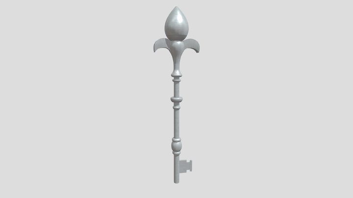 Catacombs Key Asset 3D Model
