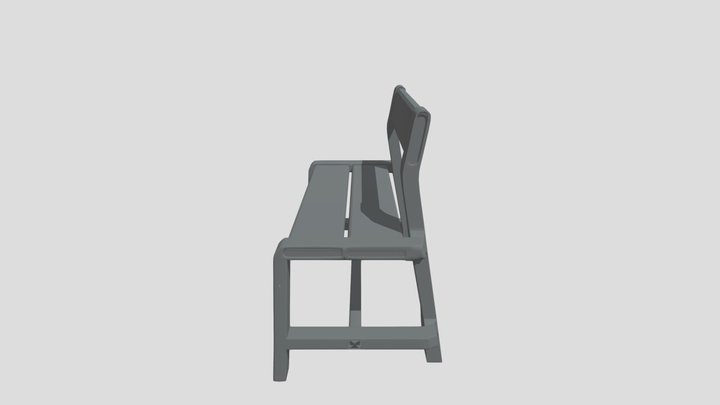 Chair of Swedish origin from the Ikea store 3D Model