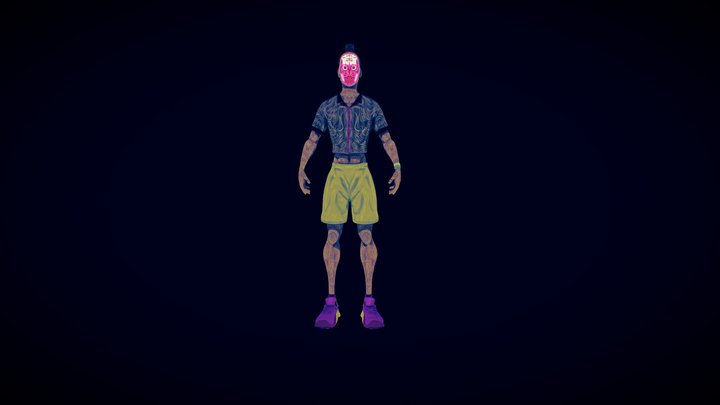 FaceSliced_Fanart 3D Model