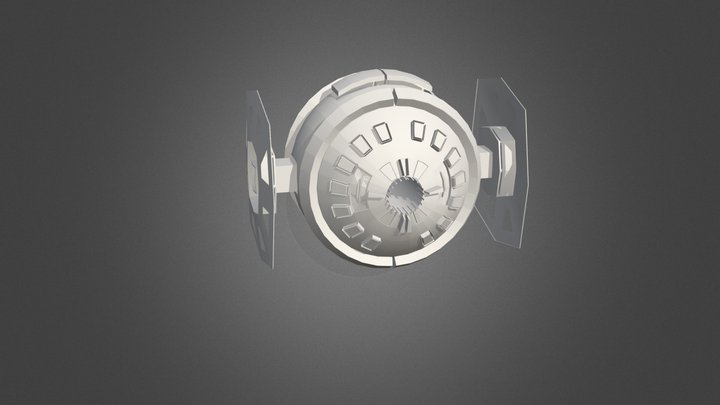 Sci-fi Space Thing 3D Model