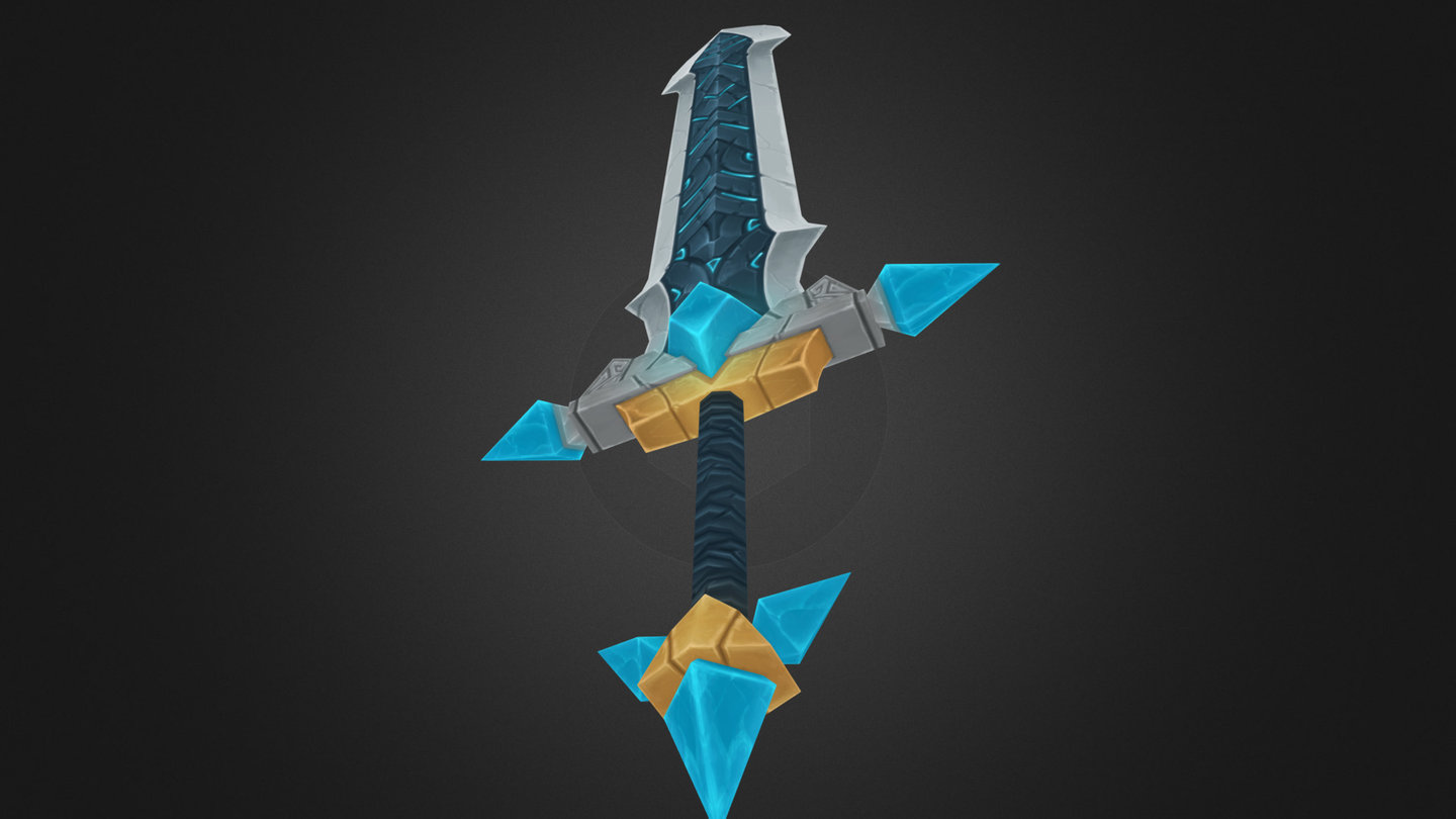 Crystal Forged Sword