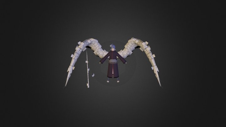 Konan-pre-akatsuki 3D Model