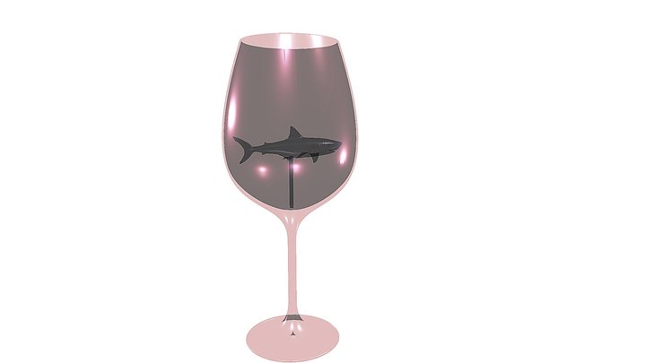 Wine Glass 3D 2019-8-31 3D Model