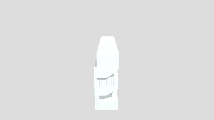 Store Shelves 3D Model