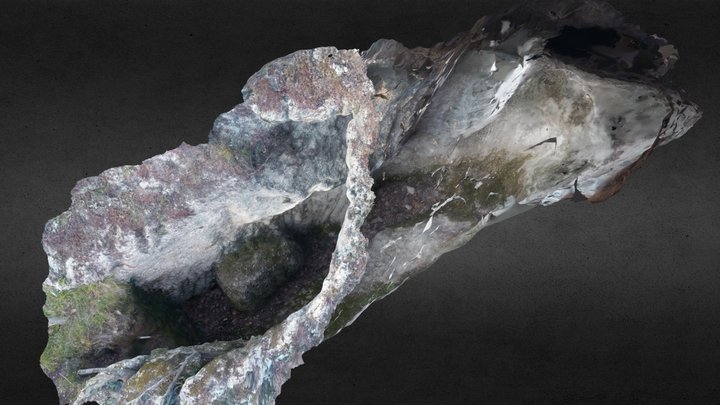 Lapis Specularis mine_Cà Castellina 3D Model