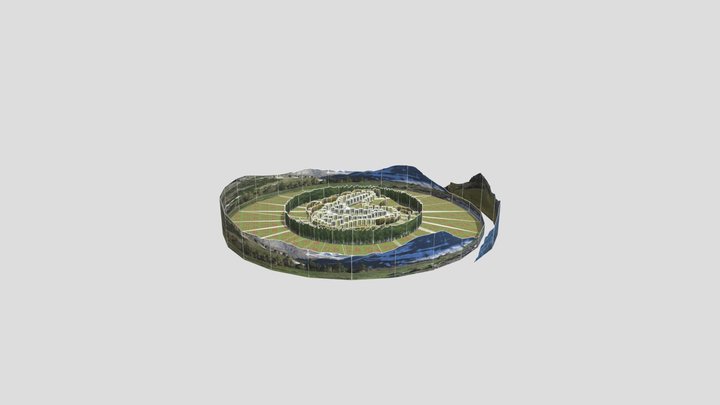 Country+Woods+Race+Track 3D Model