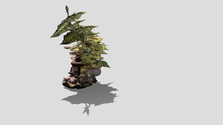 禅 3D Model