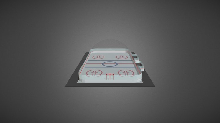 Hockey Rink 3D Model