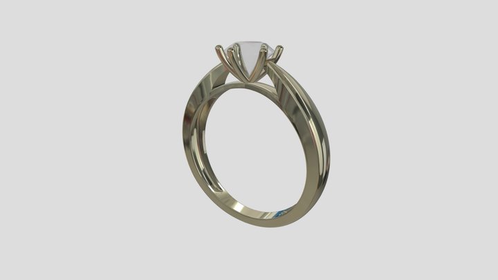 AHR015M goldring wedding engagement luxury – Modèle 3D gratuit STL