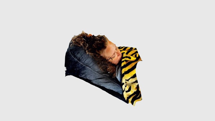 Sleeping. 3D Model