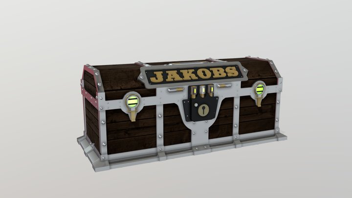Borderlands 3 Jacobs Treasure Chest 3D Model