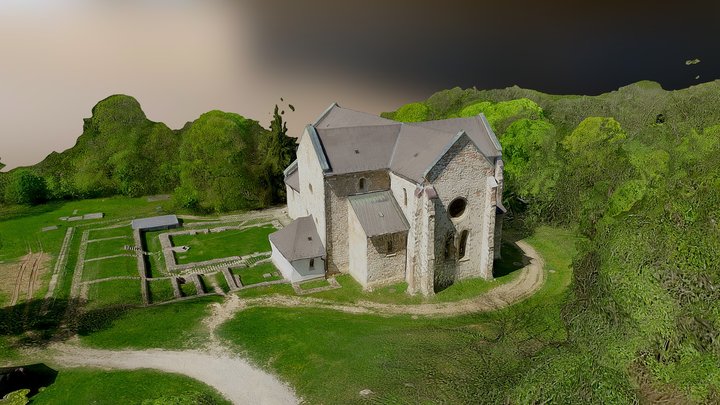 Cistercian Abbey of Bélapátfalva, Hungary 3D Model
