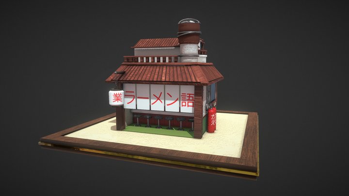 Ichiraku 3D Model