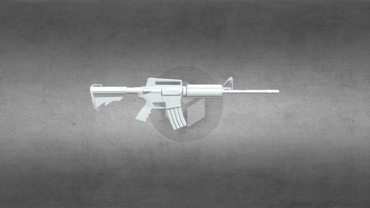 M4 Carbine 3D Model