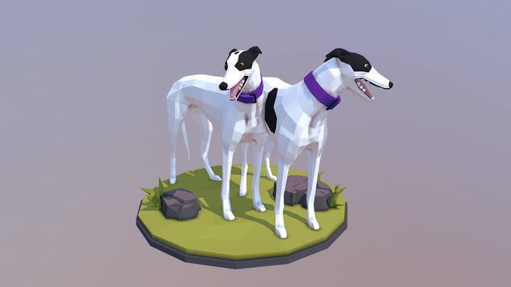 Olive and Gracie 3D Model
