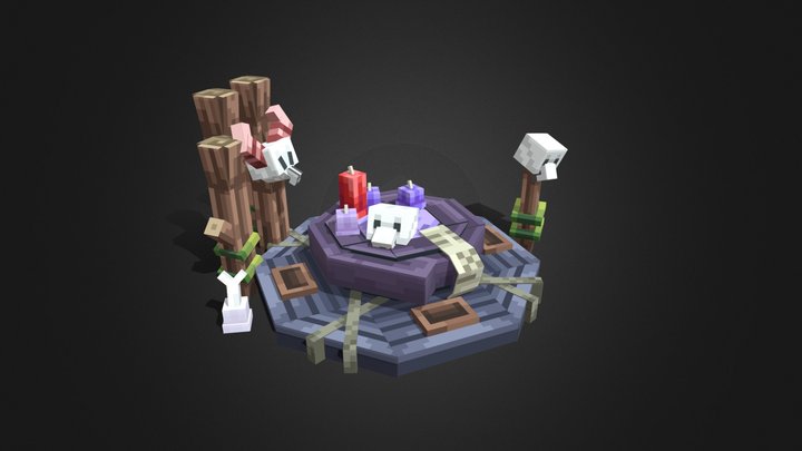 Magic altar 3D Model