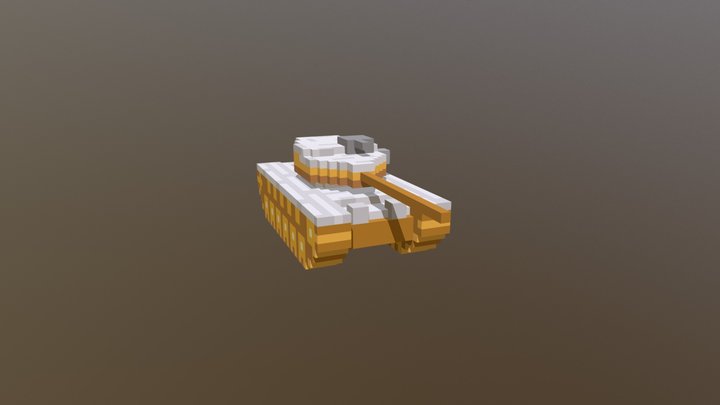 World of Tanks 8-Bit #1 3D Model
