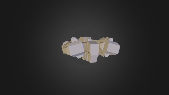 Taxtin Battle Cruiser 3D Model