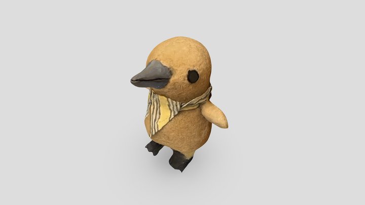 キキ（大） 3D Model