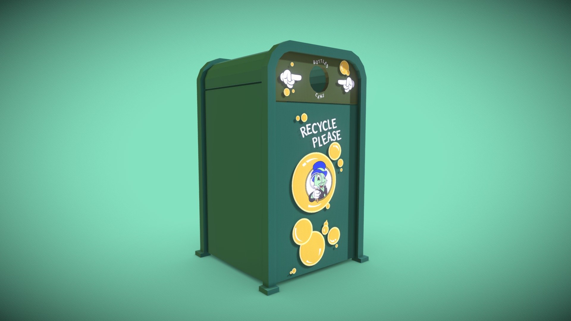 Toontown Recycle Bin