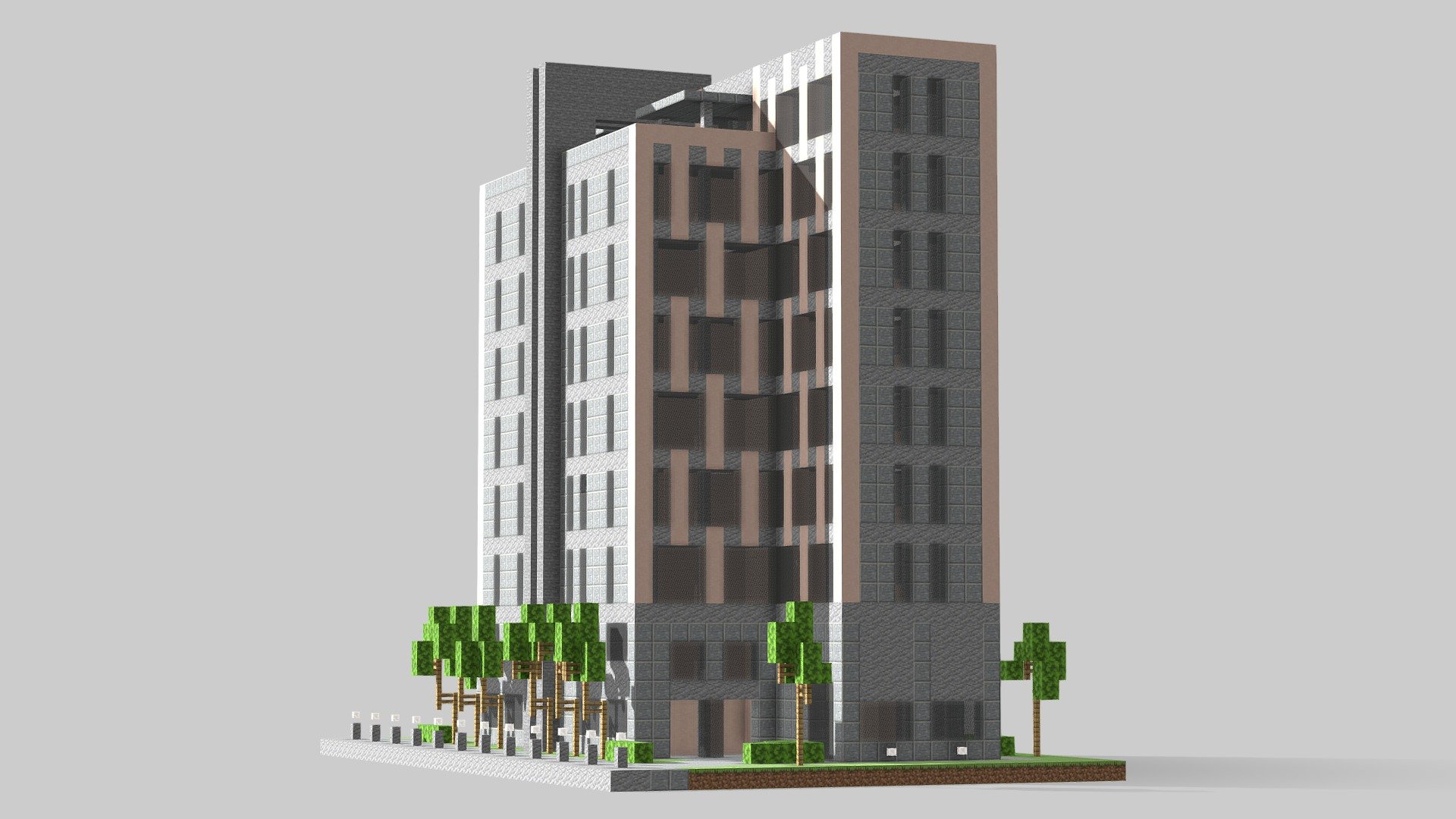 Limony Hotel | Building 47 - Download Free 3D model by Fenrate [eeb3dd7 ...