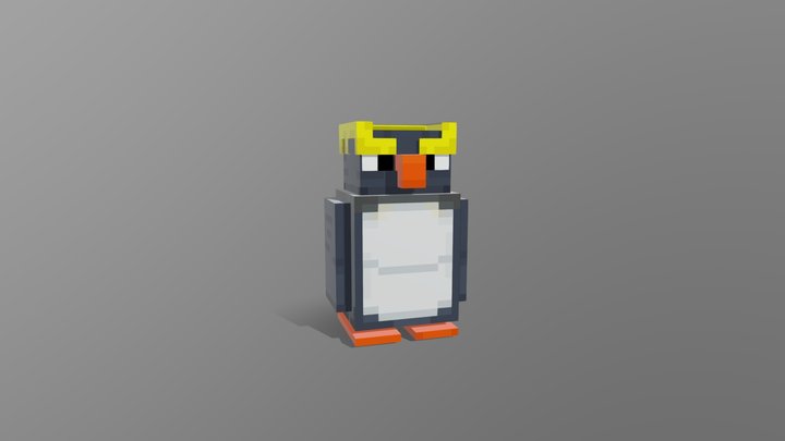 Pingüino 3D Model