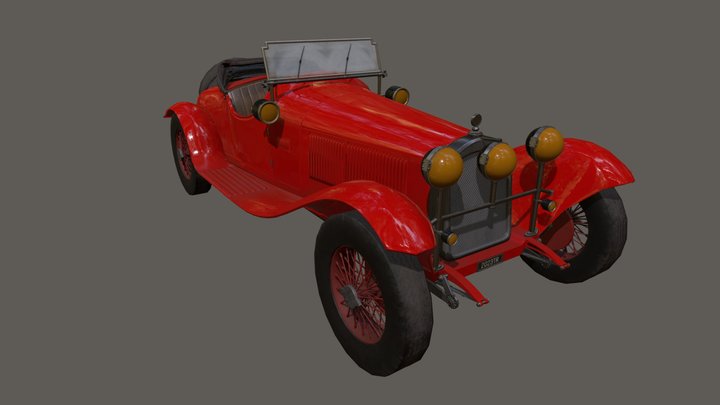 Alfa Romeo 6C 3D Model