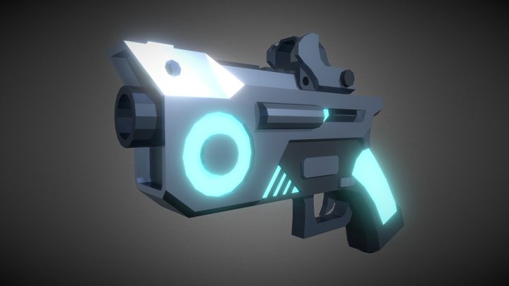 VOLT GUN - YAMAMOTO A2 3D Model