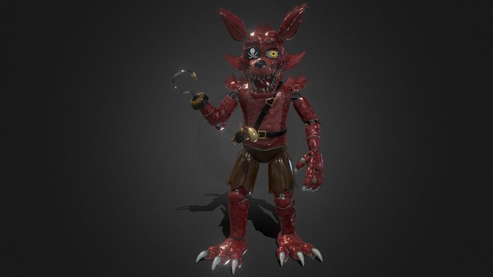 Next Week At Freddy's Foxy – Free 3D Model STL