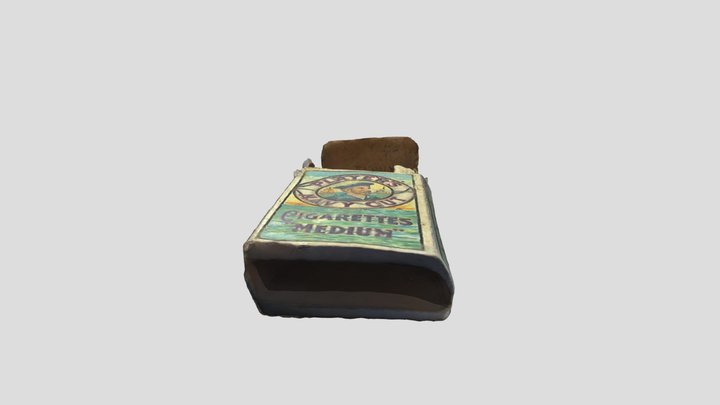 Players Navy Cut Cigarettes 3D Model