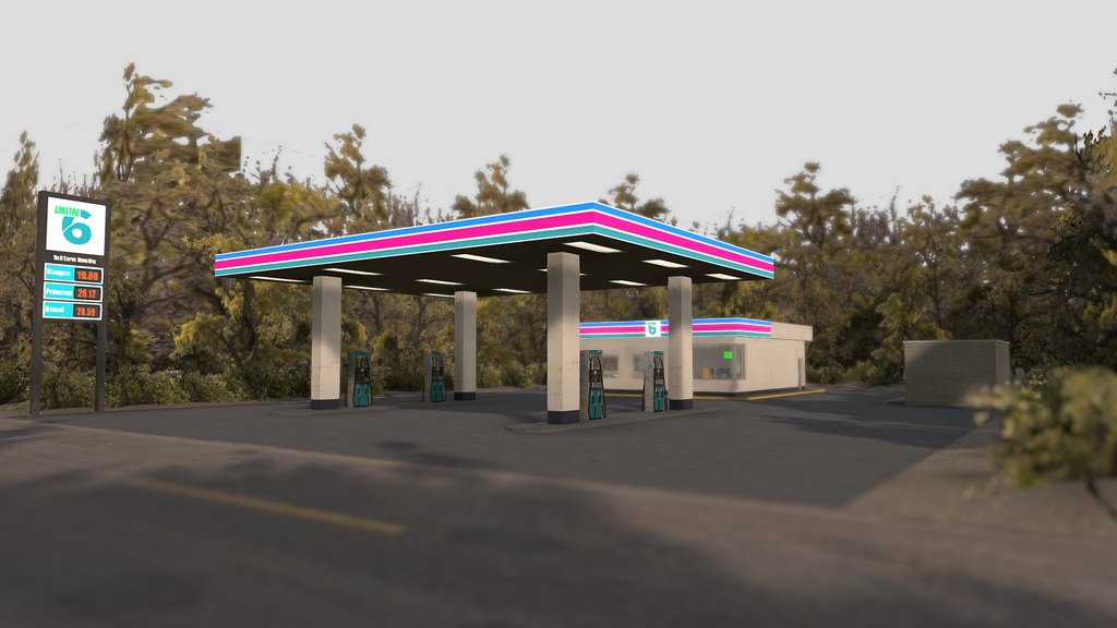 Gas station