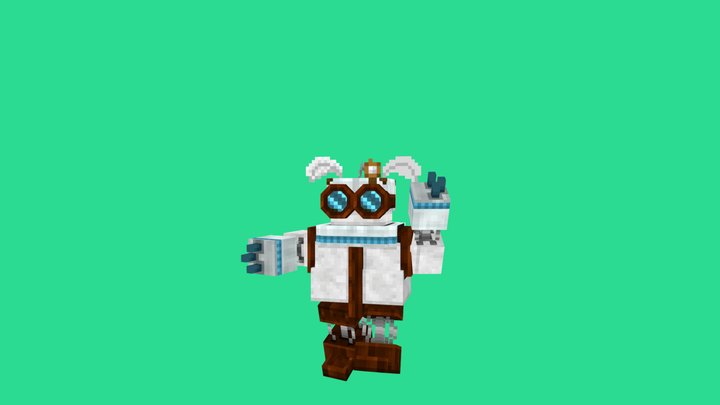 Mecha Yeti 3D Model