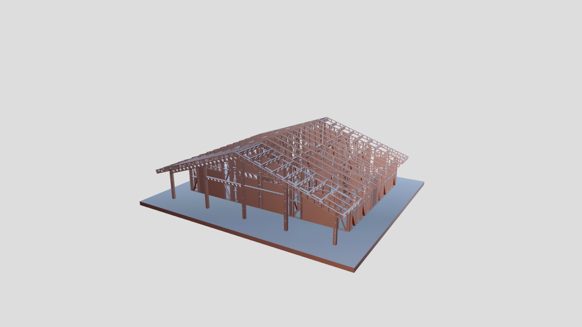 FP032 House 14x12_3D — Sketchfab embed 3D viewer