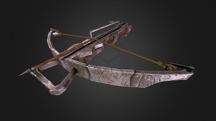 Heavy Siege Crossbow 3D Model