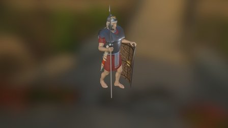 Legionaire Segmentata 3D Model