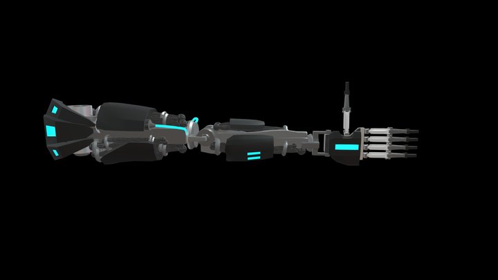 Robot Arm 3D Model