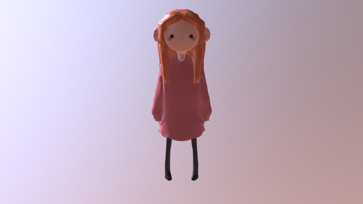 Girl 3D Model