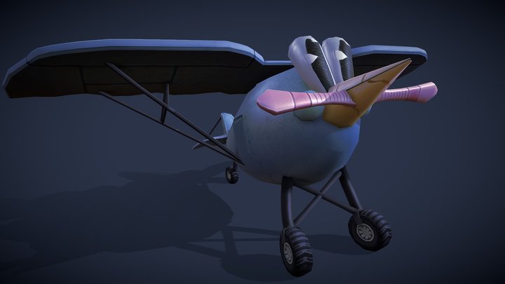 (Bird) Plane 3D Model