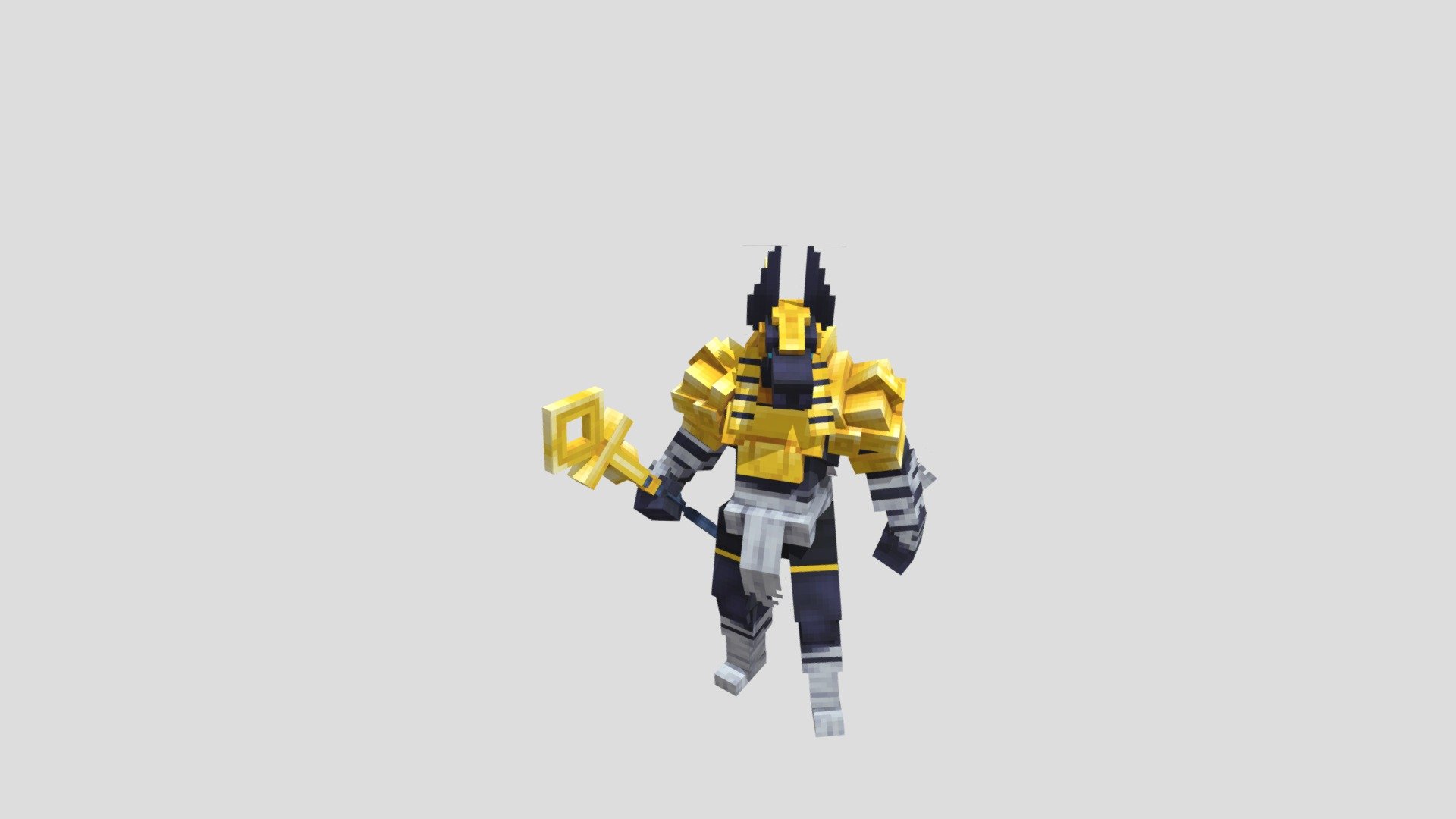 Anubis - 3D model by Kei (@ADY_Kei) [eebcd1e] - Sketchfab