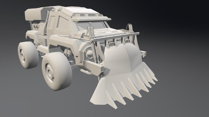 ANTdozermod1 3D Model