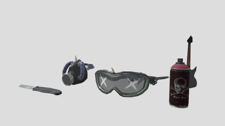 Themed Props SGD 214 3D Model