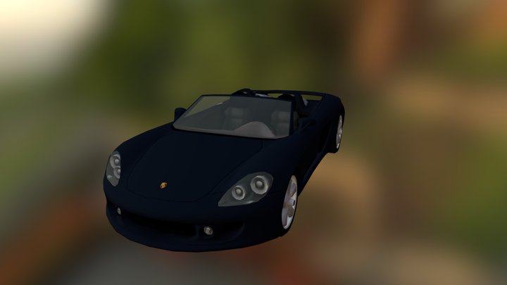 Porsche Carrera GT 3D Model