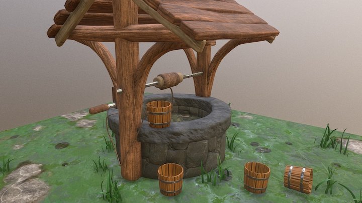 Water Well 3D Model